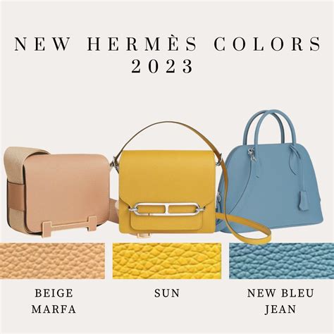 hermes colors names|hermes handbags color chart.